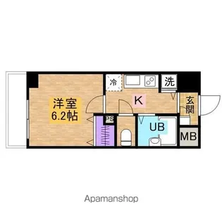 S・BUIL【9階】の間取り