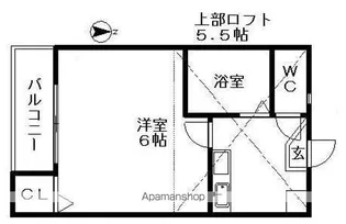 プルミエ【102号室】の間取り