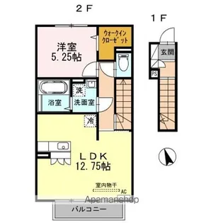 レトワール【2階】の間取り