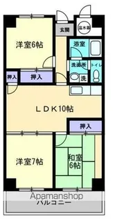 アーバン茜【9階】の間取り