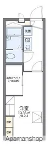 レオパレスヒロ【107号室】の間取り