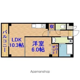 アヴァンツァーレG・M【4階】の間取り