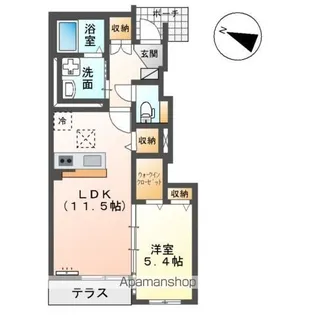 SOLANA【1階】の間取り