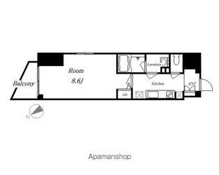 エルスタンザ徳川【2階】の間取り