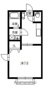 岩手県盛岡市上堂1丁目【アパート】の間取り