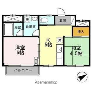 ロイヤルプラザ【3階】の間取り