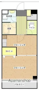 エール【4階】の間取り