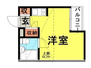 トクワ1【201号室】の間取り