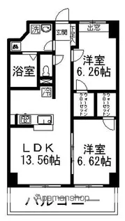 I−COMFORT八幡【203号室】の間取り