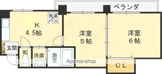 Y’S COMFORT(ワイズコンフォート)【203号室】の間取り