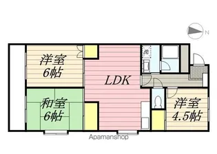 グランドハイツ【7階】の間取り
