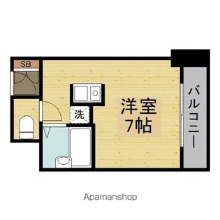 ノーブル布施【415号室】の間取り