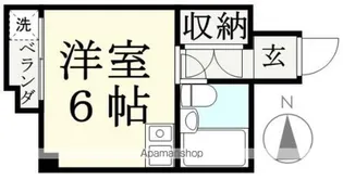 学勝マンション【204号室】の間取り