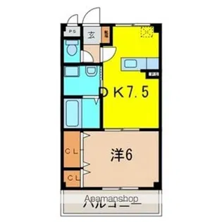 グラン・シエル【2階】の間取り
