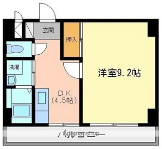 フローラTANOOKA【202号室】の間取り