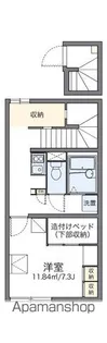レオパレス郡山並木2【202号室】の間取り