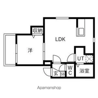 La Vita二日市駅前Ⅶ(仮)【101号室】の間取り