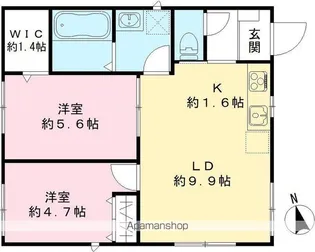 埼玉県羽生市中央4丁目【一戸建】の間取り