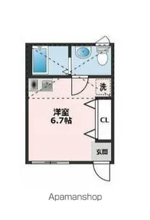 風と貝殻のエスペール【2階】の間取り