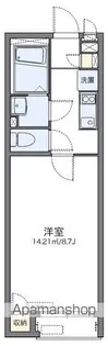 レオネクストヨセミテ【102号室】の間取り