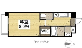 スキポール駅元町【5階】の間取り