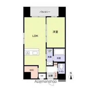 TAZ BUILDING【6階】の間取り