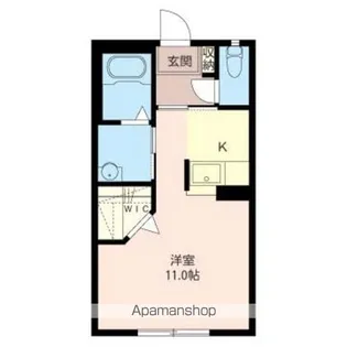 SOL・LEVANTE【102号室】の間取り