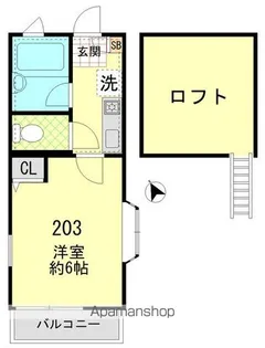 クレシェンドM【2階】の間取り