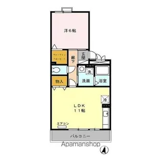 セジュール和幸 C【2階】の間取り