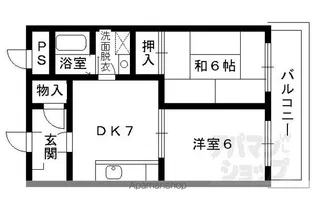 ノースパレス27【307号室】の間取り