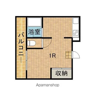 ベイカーズフィールドⅠ【2階】の間取り