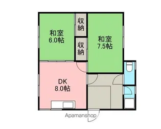 成央ハイツ【1階】の間取り