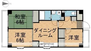 東京都立川市曙町1丁目【マンション】の間取り