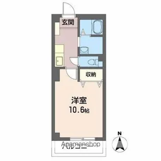 ロータス伏石【2階】の間取り