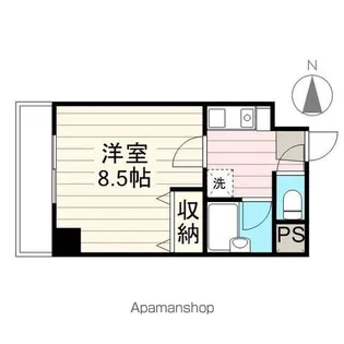 リエス原ノ町【4階】の間取り