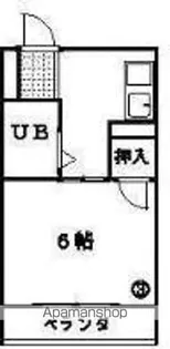 バルク美里【4階】の間取り