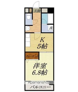 ラ・フォーレ東三方【2階】の間取り