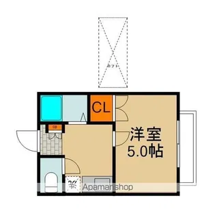 ペパオ【1階】の間取り