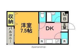 石村ビル【3階】の間取り