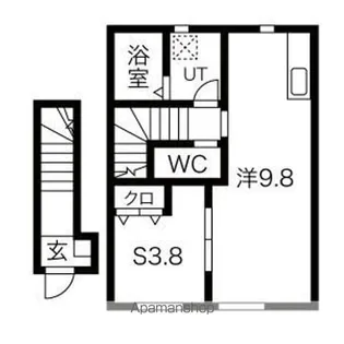 MONCIEL(モンシエル)【2階】の間取り
