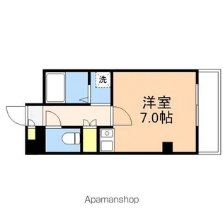 リバティープラザ本町【4階】の間取り