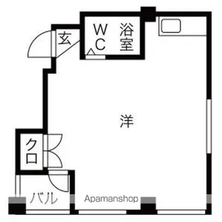 エステート札幌【1階】の間取り