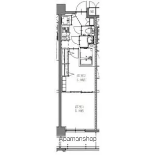 SーRESIDENCE上社AUREATE(オリート)【2階】の間取り