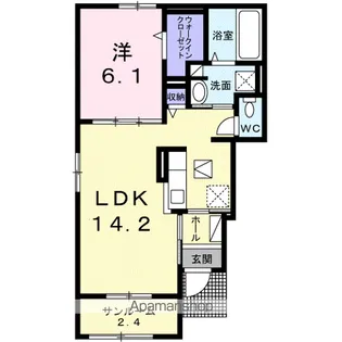 Forza DKⅠ【1階】の間取り