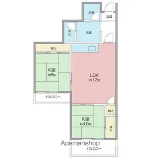 メゾン吹上【3階】の間取り