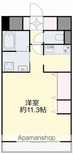 クレストシティ中井町【2階】の間取り