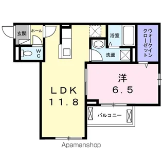 ブローテ【1階】の間取り