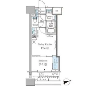 パークアクシス御茶ノ水ヒルトップ【5階】の間取り