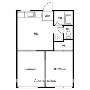 ハートランド小牧【2階】の間取り