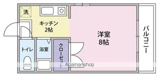 アーベントハイツ平岡【405号室】の間取り